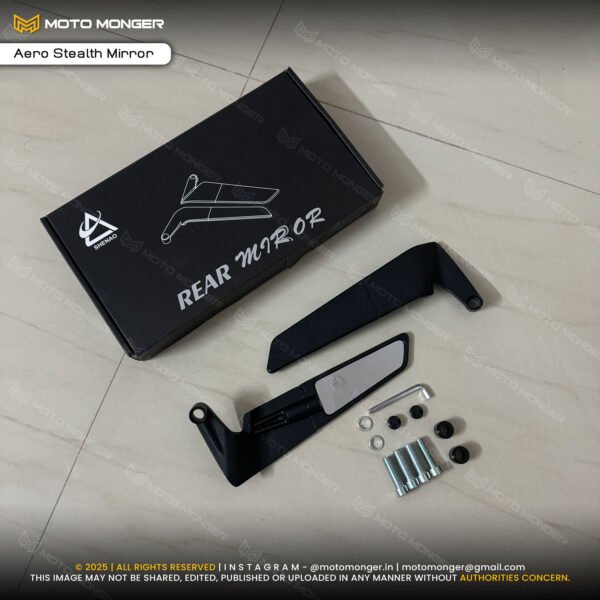 Aero Stealth Mirrors (Yoke Fitment)