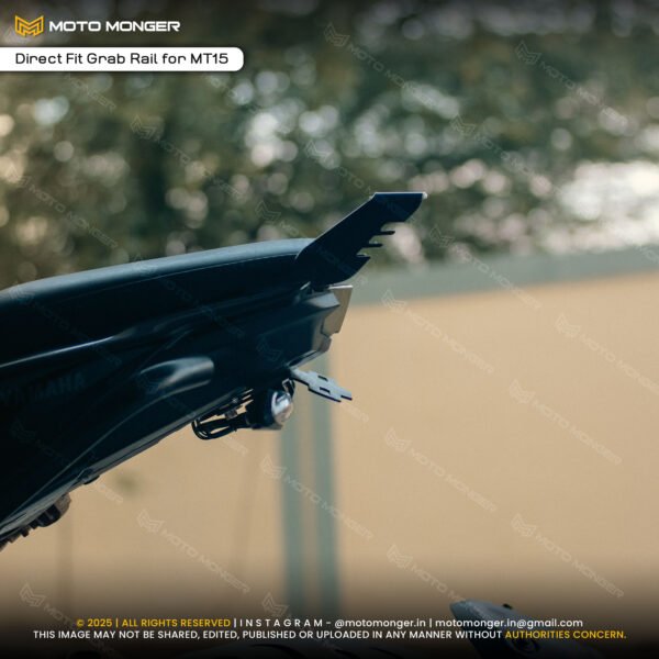 Direct Fit Grab Rail for Yamaha MT15 - Image 4