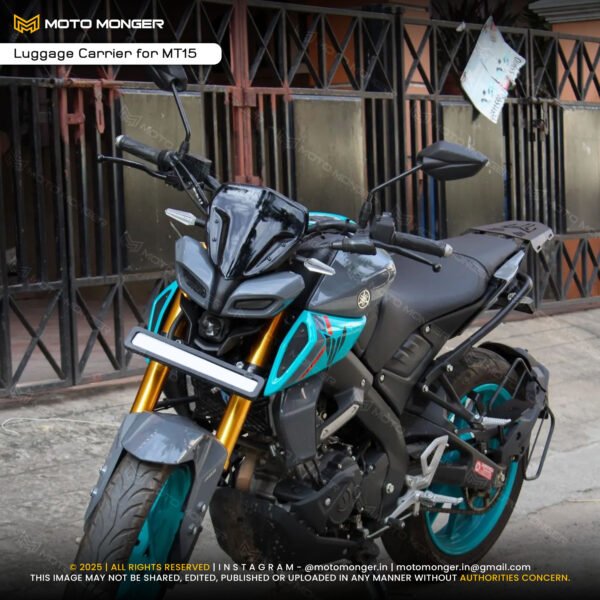 Rear Rack/ Luggage Carrier for Yamaha MT15 - Image 4