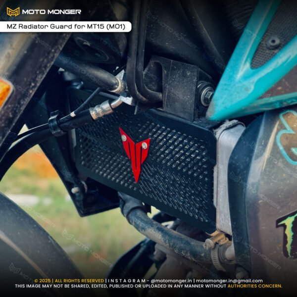 Radiator Guard for MT15 (M01 - High Air Flow Design) - Image 2