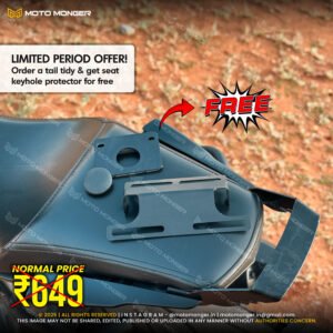 Short Tail Tidy (MT15 Seat KeyHole Protector FREE)