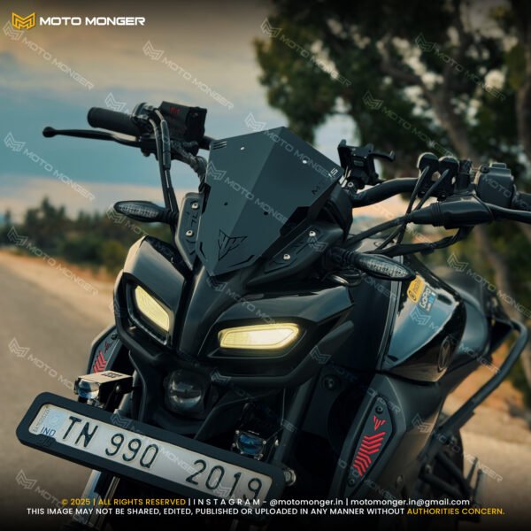 Metal Visor T01 for Yamaha MT15 - Image 2