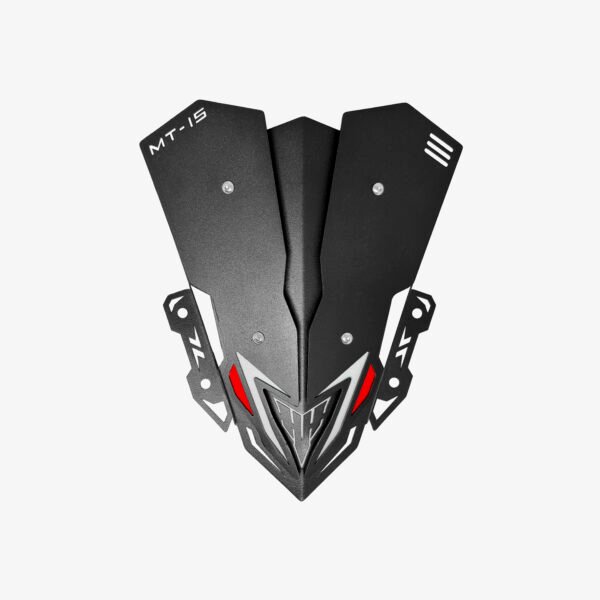 Reflective Metal Visor Extended T03 for Yamaha MT15 - Image 9