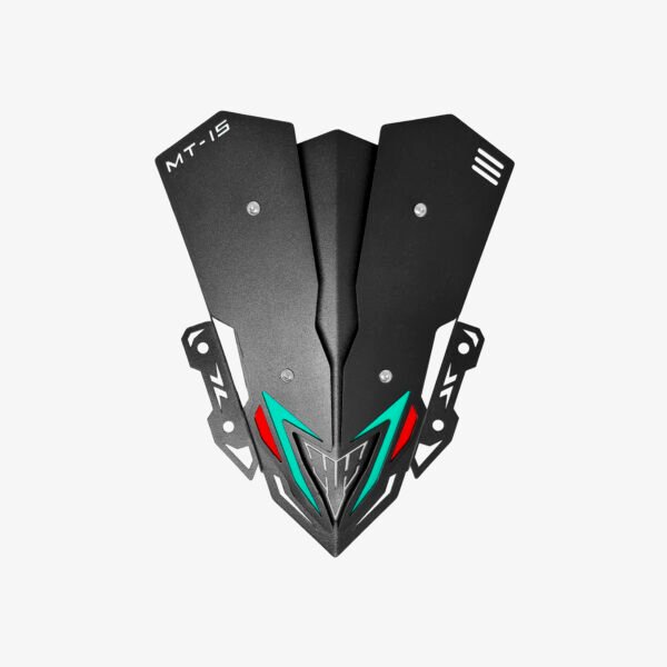 Reflective Metal Visor Extended T03 for Yamaha MT15 - Image 10