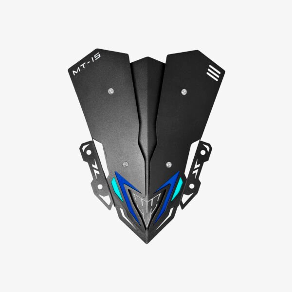 Reflective Metal Visor Extended T03 for Yamaha MT15 - Image 12