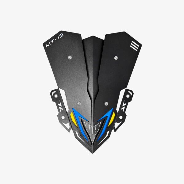 Reflective Metal Visor Extended T03 for Yamaha MT15 - Image 11