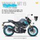 Reflective Combo 3 in 1 for Yamaha MT15