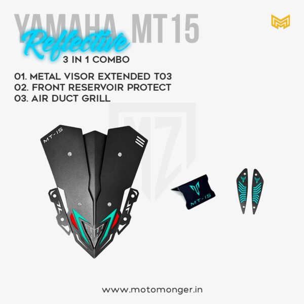 Reflective Combo 3 in 1 for Yamaha MT15 - Image 12
