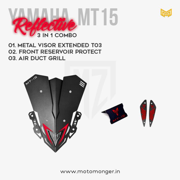 Reflective Combo 3 in 1 for Yamaha MT15 - Image 10
