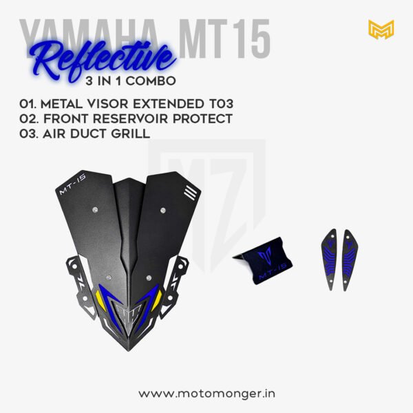 Reflective Combo 3 in 1 for Yamaha MT15 - Image 13