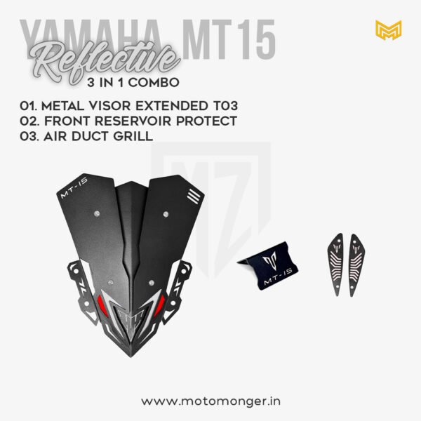 Reflective Combo 3 in 1 for Yamaha MT15 - Image 11