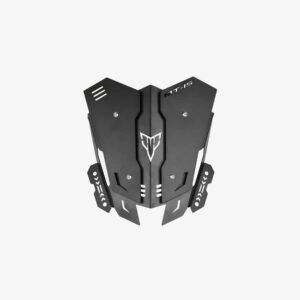 Metal Visor M02 for Yamaha MT15 (full black)