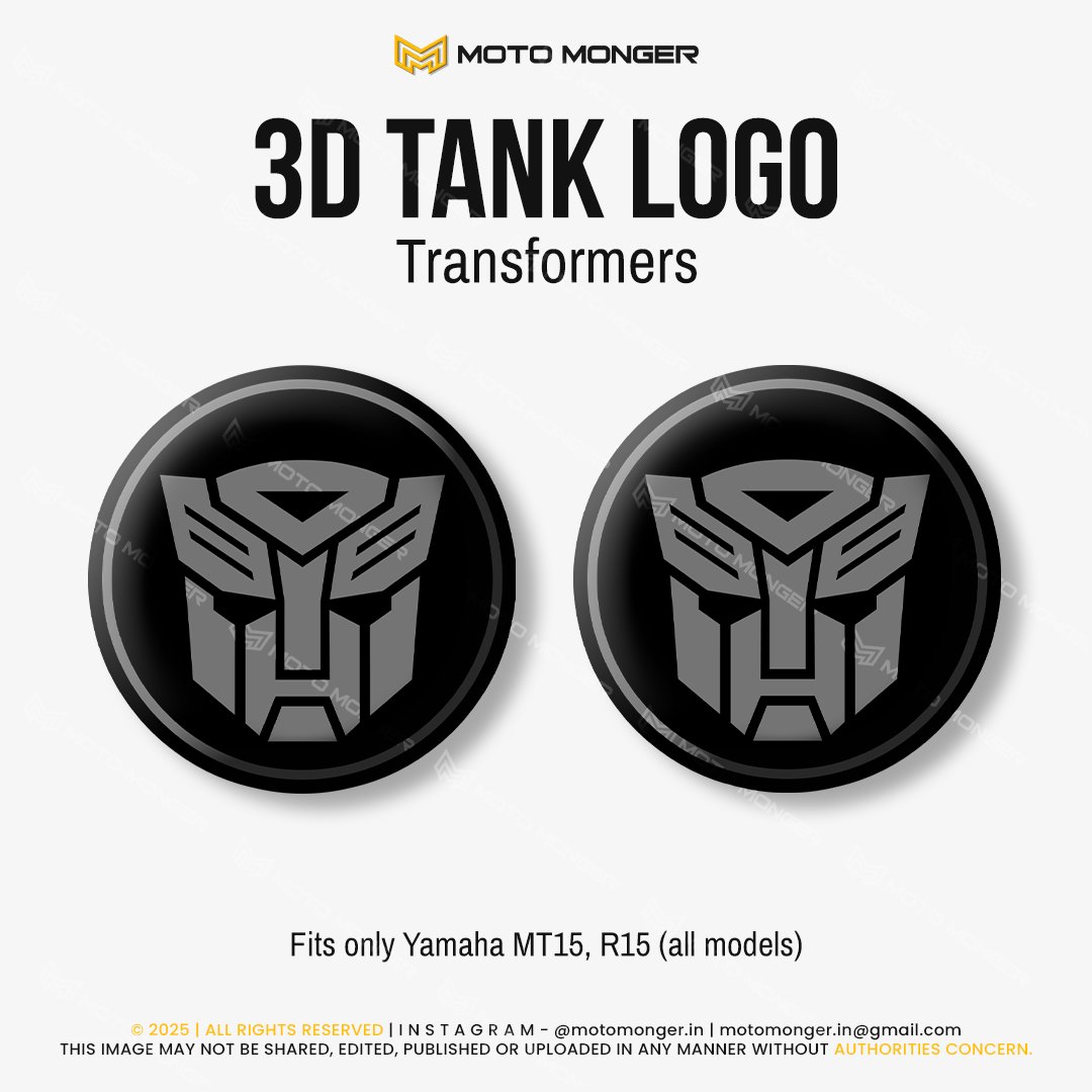 MT15/ R15 Tank Logo - Transformers
