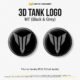 MT15 Tank Logo - Black & Grey