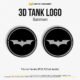 MT15/ R15 Tank Logo - Batman