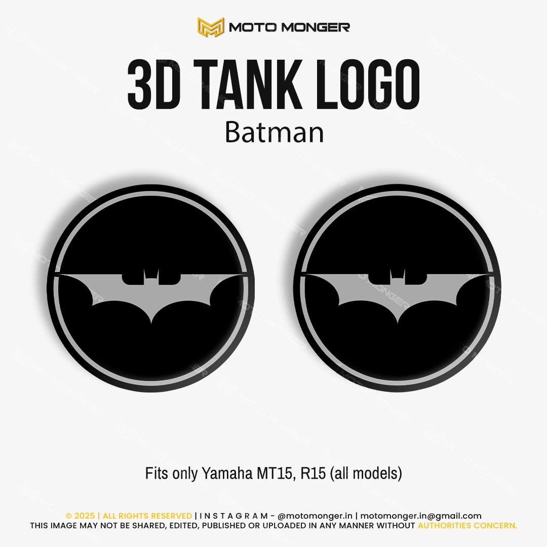 Yamaha MT15 Tank Logos (Combo of 2) - Image 9