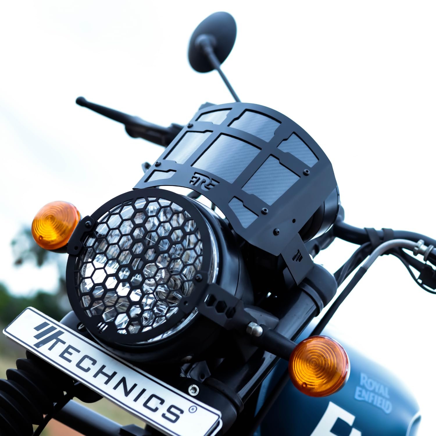Headlight Grill for RE Hunter 350 - Image 5