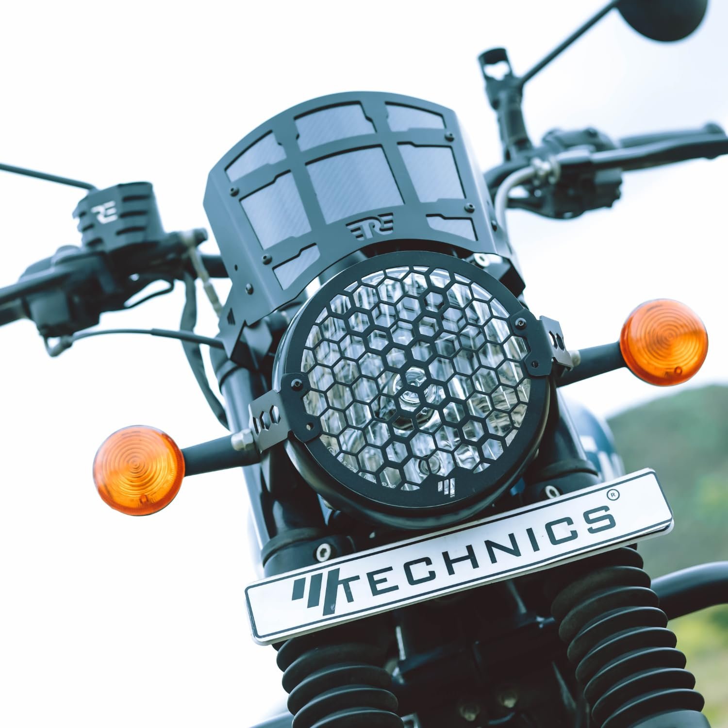 Headlight Grill for RE Hunter 350 - Image 4