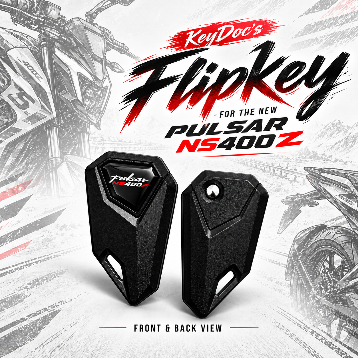 Flipkey for Bajaj Pulsar NS 400z