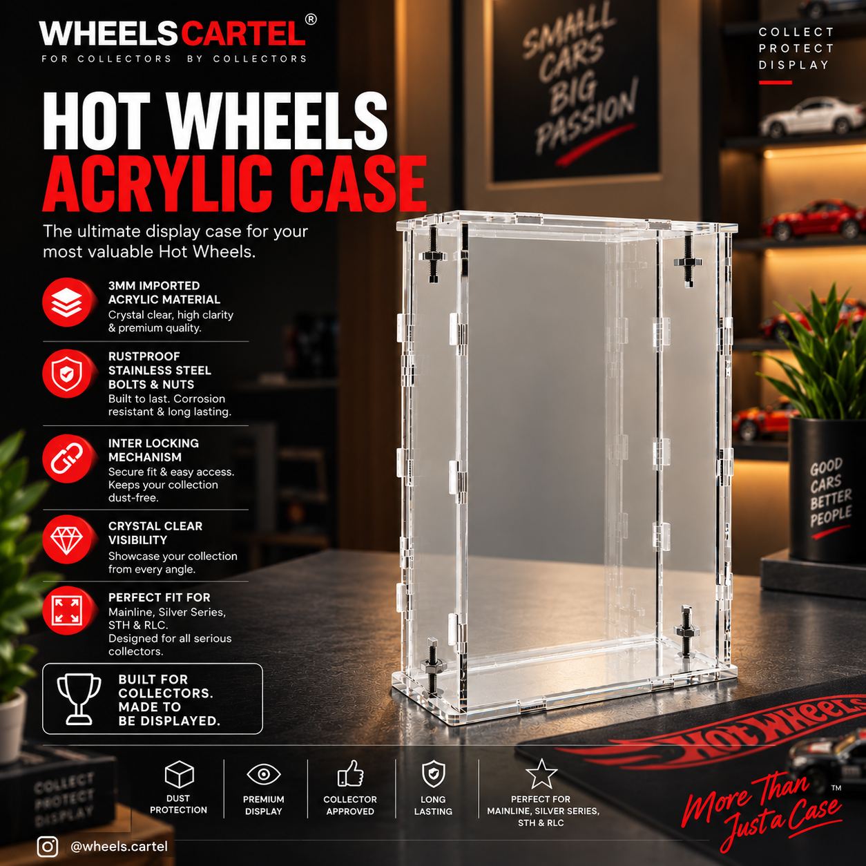 Hot Wheels Acrylic Protector Case - Image 6